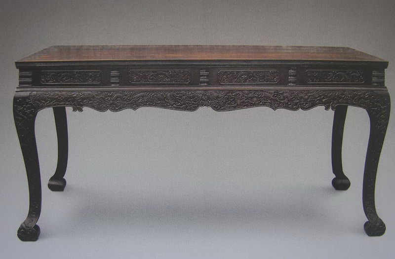 Chinese Rosewood Painting Table