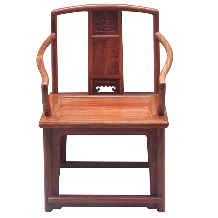 Obibi Rosewood Ming dynasty southern official hat armchair