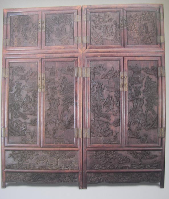 Obibi Chinese Rosewood Wardrobe