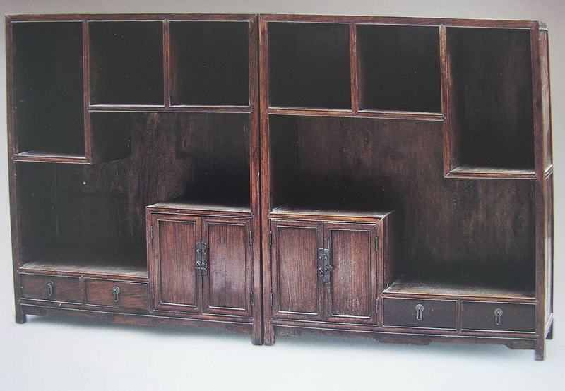 Chinese Rosewood Display cabinet or shelves