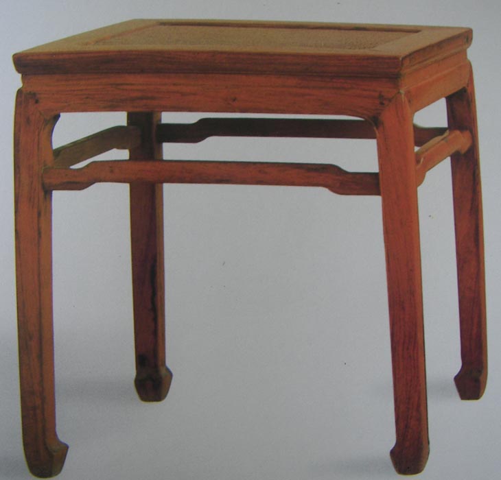 Obibi Chinese Rosewood Square Stool