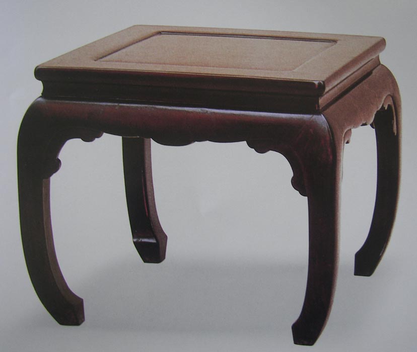 Obibi Chinese Rosewood Square Stool