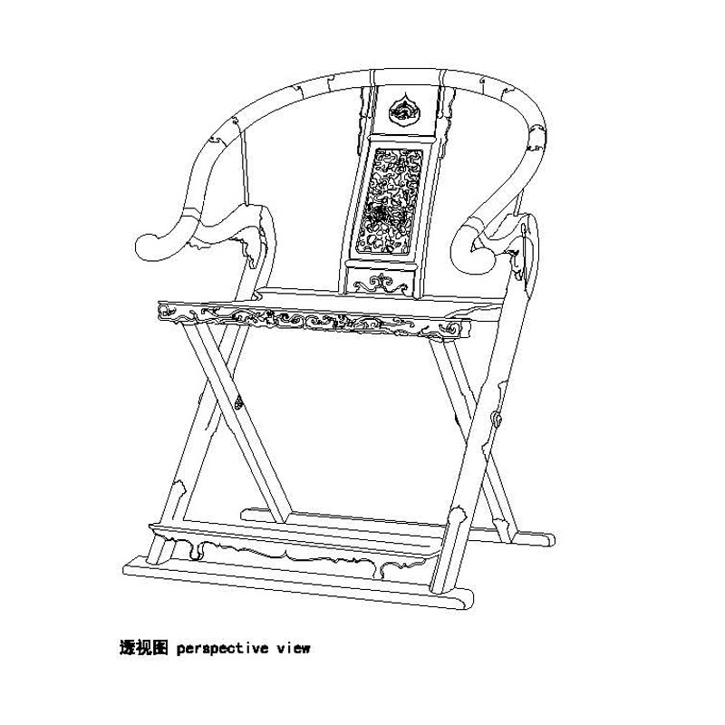 folding arm chair,Chinesisch furniture