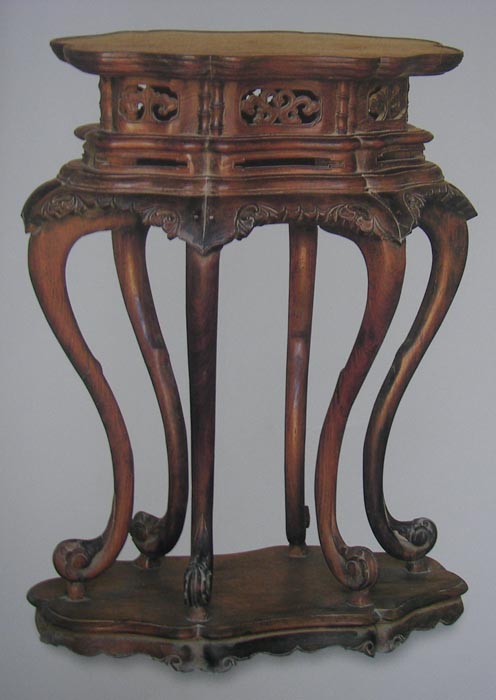 Obibi Chinese Rosewood Incense or Plant Stand