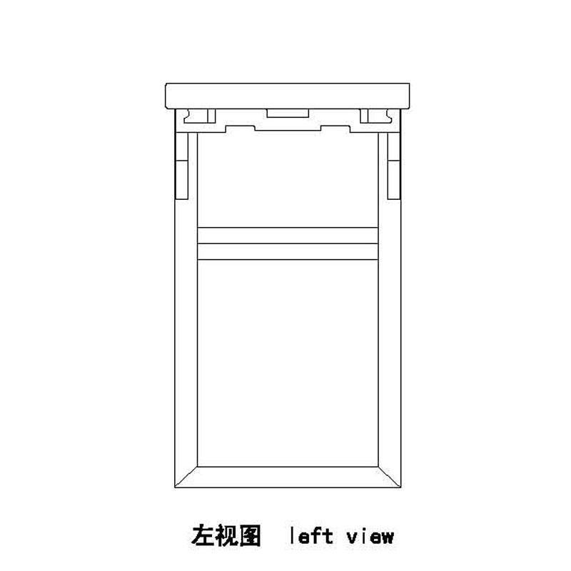 Chinese Rosewood Recessed-Leg Tables With Straight Ends