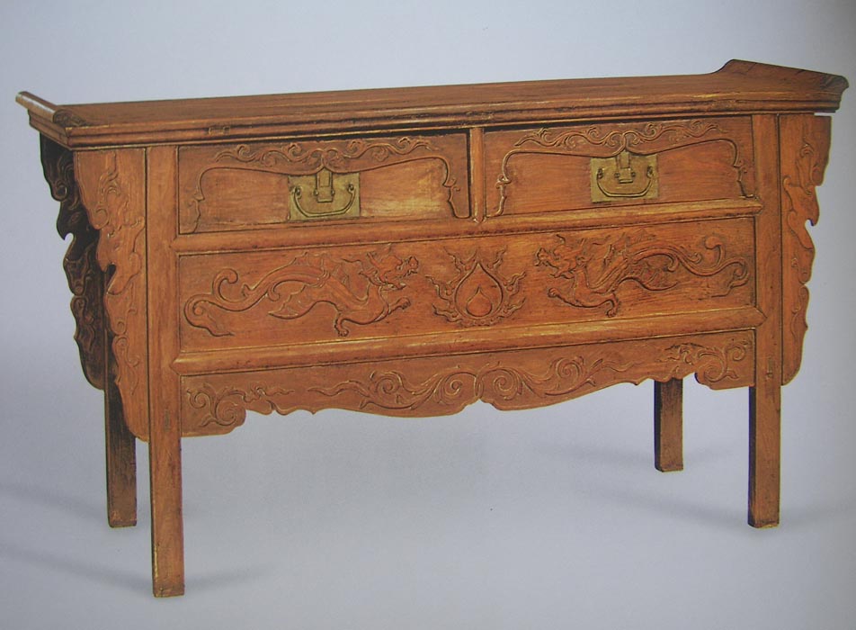 Obibi Chinese Rosewood Two-Drawer Coffer