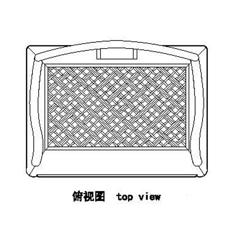 清式藤面瑞兽纹官帽椅