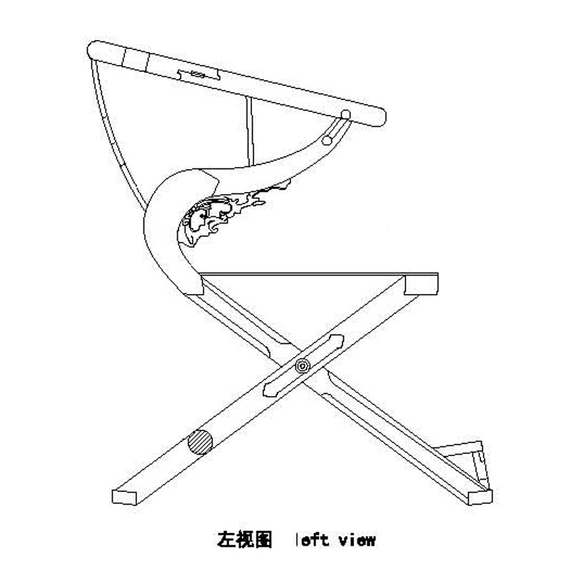 Obibi folding arm chair,Chinesisch furniture