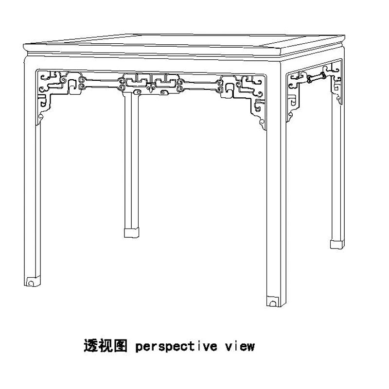 Obibi 明式のテーブル