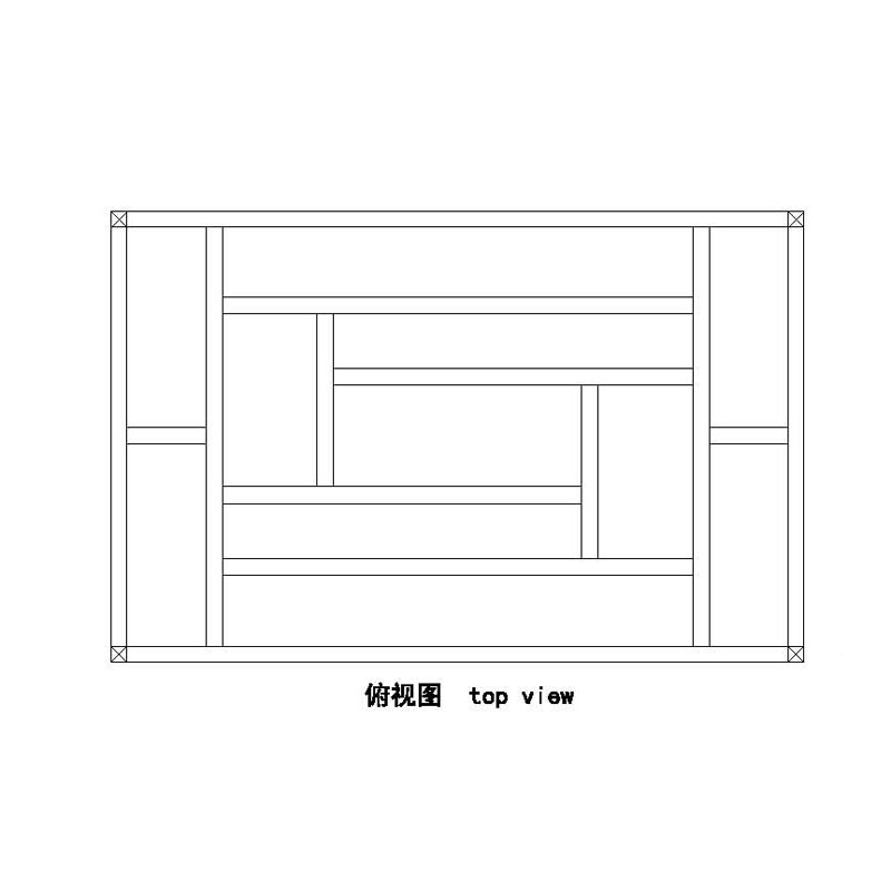 Rosewood Qing six-post canopy bed with front railings and ruyi-cloud design