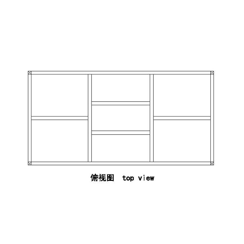 明式门围直棂格六柱架子床