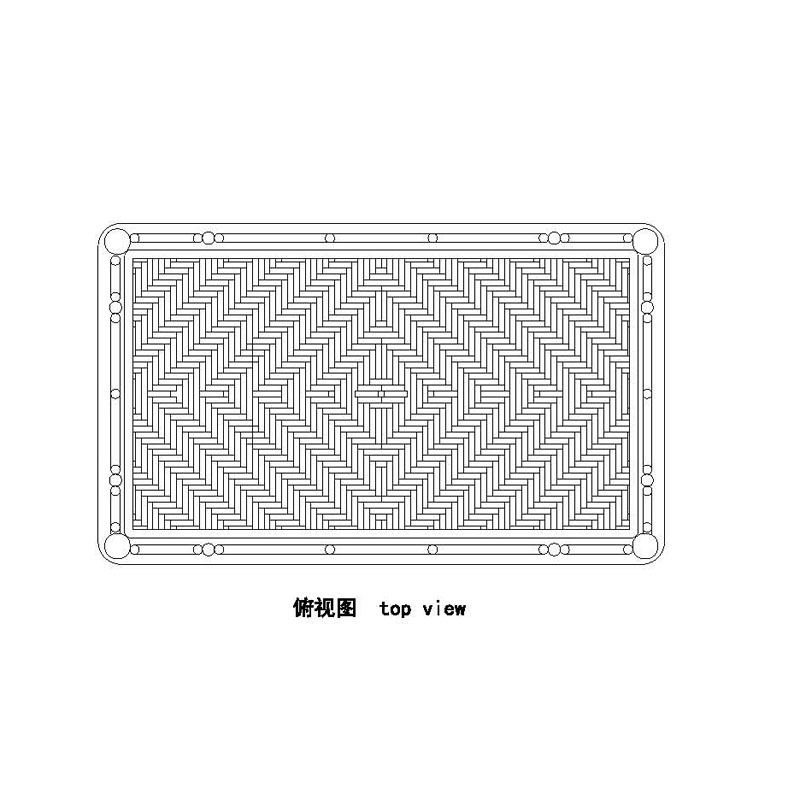 Rosewood Qing luohan bed with panel screen,ornamental lattice work and rattan bes seat