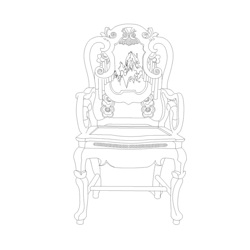Obibi antique arm chair