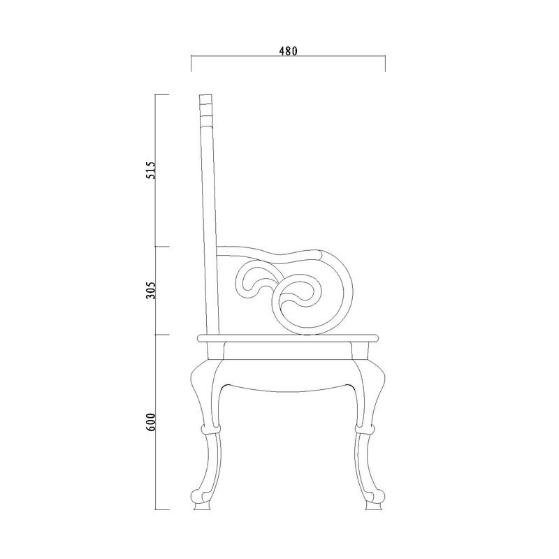 Obibi antique arm chair
