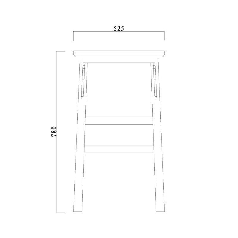 Rosewood Ming dynasty narrow rectangular recessed-leg table