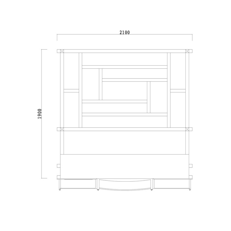 古典家具ベッド