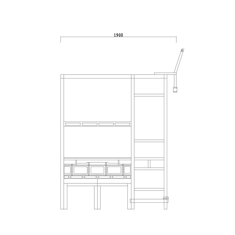 古典家具ベッド