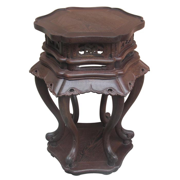 Obibi flower stand,rosewood furniture