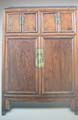 Chinese Rosewood Square-Corner Cabinet