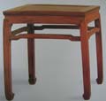 Chinese Rosewood Square Stool