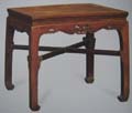 Chinese Rosewood Square Stool