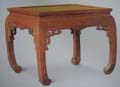 Chinese Rosewood Square Stool