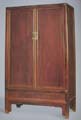 Chinese Rosewood Round-Corner Cabinet